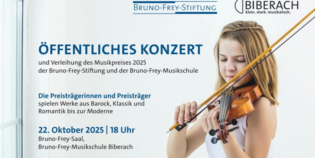 Bruno-Frey-Musikschulpreis 2025