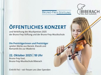 Bruno-Frey-Musikschulpreis 2025