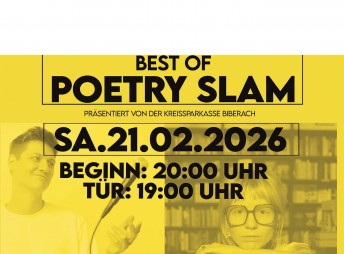 WORTKONZERT – BEST OF POETRY SLAM