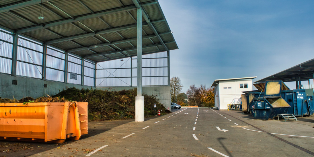 Führung im Recycling- und Entsorgungszentrum Biberach