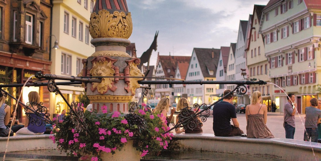 Der Biberacher Marktplatz