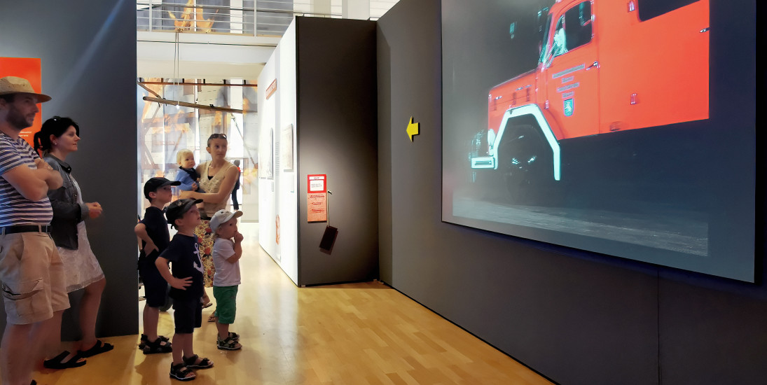 Große Feuerwehrausstellung